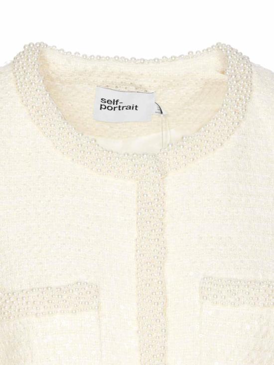 26SS 셀프 포트레이트 자켓 164JCREAM White - SELF PORTRAIT