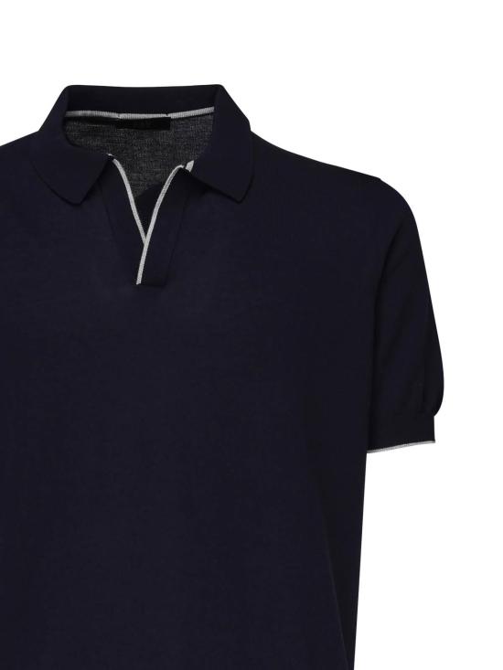 25SS 페이 폴로 티셔츠 NMMC1501740VHY00V7 Blue - FAY