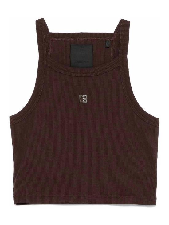  지방시 민소매 티셔츠 BW70E63YHY224 Brown