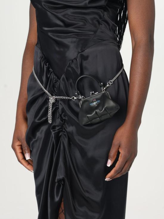 25SS 비비안웨스트우드 숄더백 5A010008WL001LN403 BLACK DOM - VIVIENNE WESTWOOD