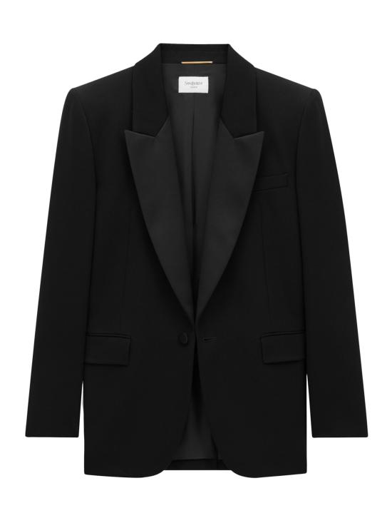 25SS 생로랑 수트 자켓 818718Y7E631000 NOIR Black - SAINT LAURENT