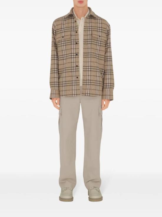 25SS 버버리 긴팔 셔츠 8101682 BEACH LINDEN DOM - BURBERRY