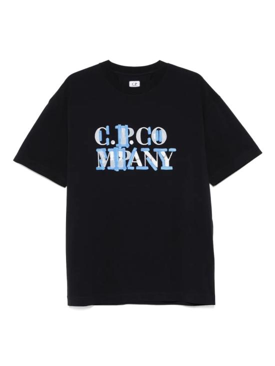 25SS 씨피 컴퍼니 반팔 티셔츠 18CMTS145A 006586W 888 TOTAL ECLIPSE DOM