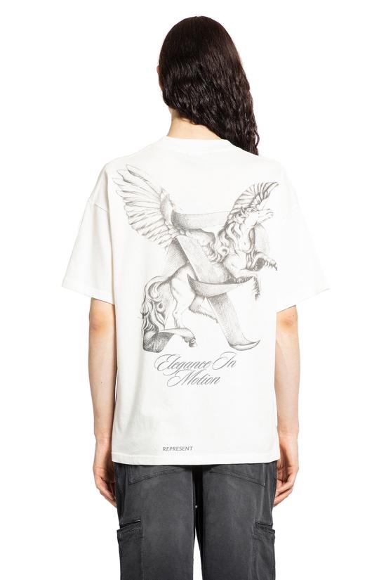  리프레젠트 반팔 티셔츠 MLM4106672 WHITE DOM - REPRESENT