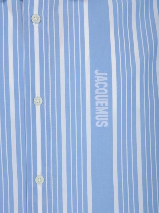 25SS 자크뮈스 긴팔 셔츠 246SH00116913EV BLUE DOM - JACQUEMUS