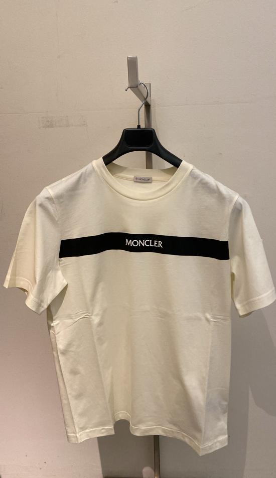 25SS 몽클레어 반팔 티셔츠 8C0006189AKK034 WHITE DOM