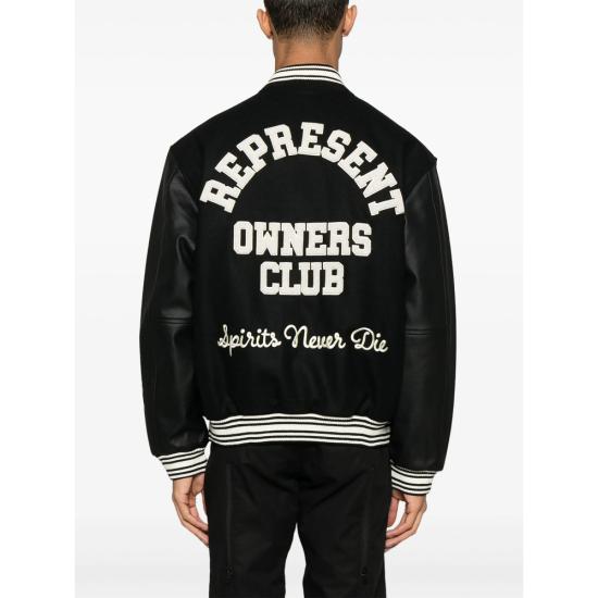  리프레젠트 봄버 자켓 MLM10023101 BLACK DOM - REPRESENT