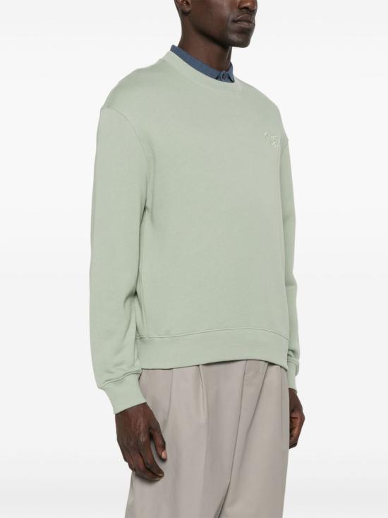  메종키츠네 긴팔 티셔츠 MM00315KM0321 0078 VERT DE GRIS DOM - MAISON KITSUNE
