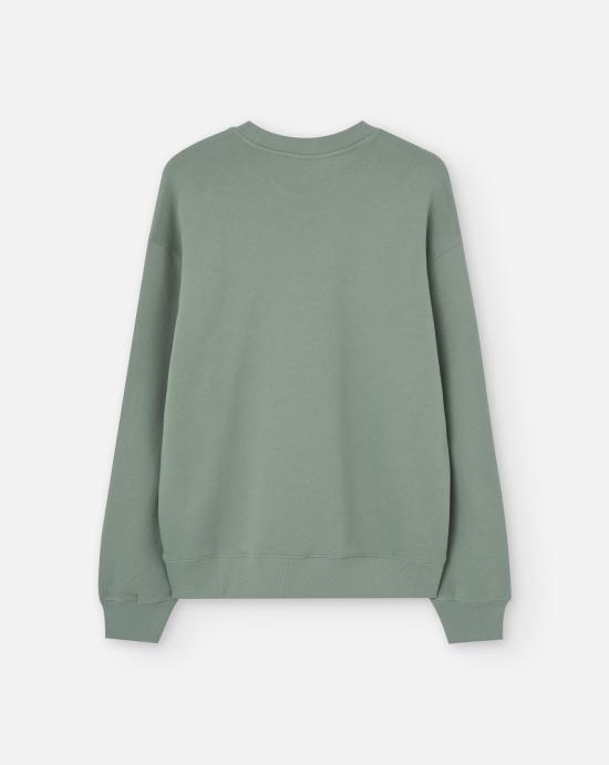  메종키츠네 긴팔 티셔츠 MM00315KM0321 0078 VERT DE GRIS DOM - MAISON KITSUNE