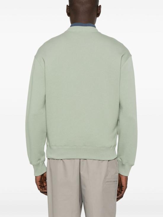  메종키츠네 긴팔 티셔츠 MM00315KM0321 0078 VERT DE GRIS DOM - MAISON KITSUNE
