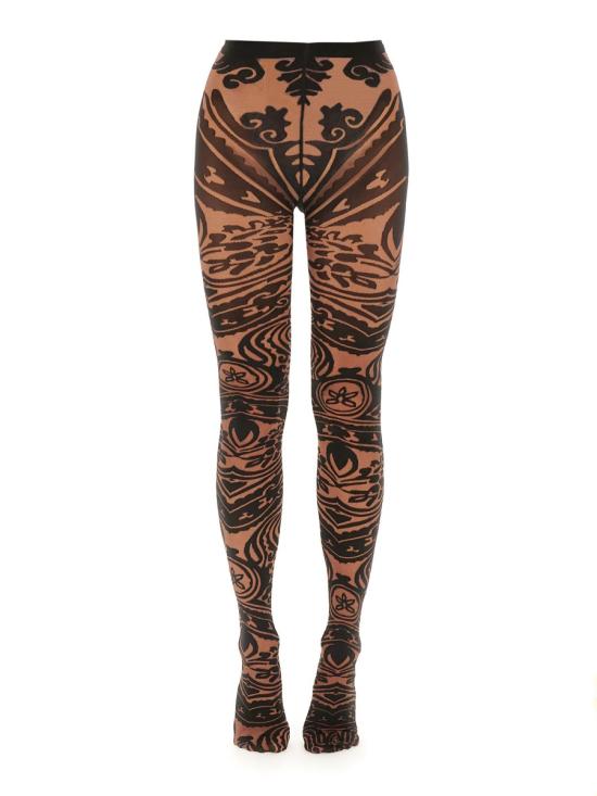 25SS 에트로 X 월포드 언더웨어 17620 9294 BROWN - ETRO X WOLFORD