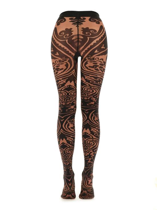 25SS 에트로 X 월포드 언더웨어 17620 9294 BROWN - ETRO X WOLFORD