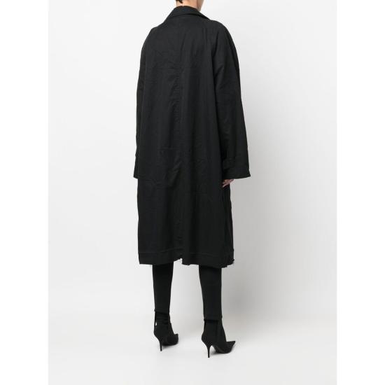 25SS 발렌시아가 코트 698285 TKP060100 BLACK - BALENCIAGA