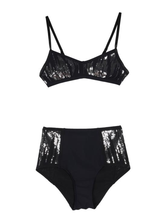 22SS HUALA 언더웨어 HUS19B02 SEQUIN BLACK