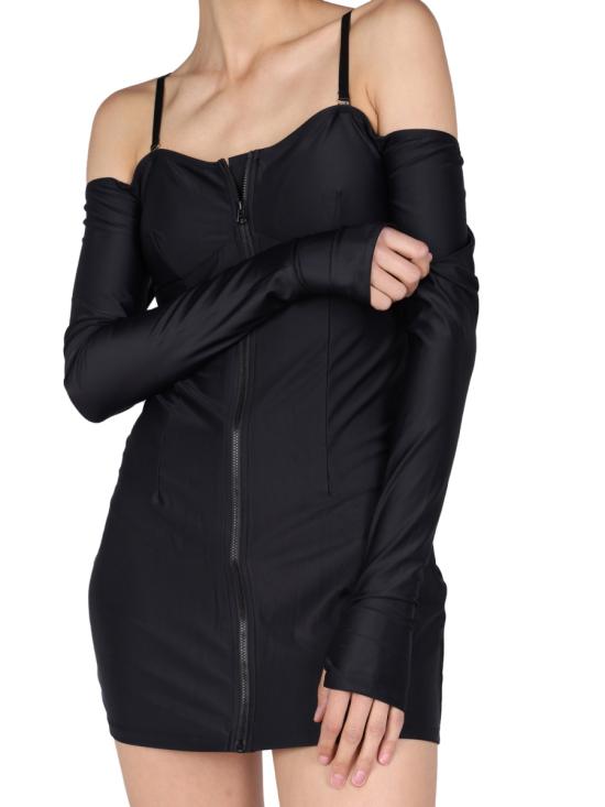  HUALA 숏 원피스 HUW20004 BLACK - OTHER BRANDS