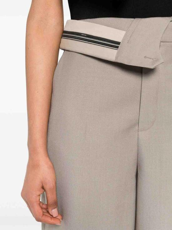 24FW 펜디 스트레이트 팬츠 FR6540S9AF0U6W Grey - FENDI