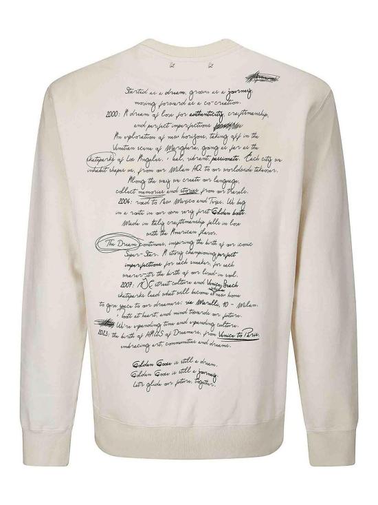25SS 골든구스 스웨터 GMP01223P00189411421 White - GOLDEN GOOSE