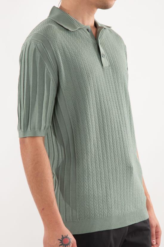 25SS 다니엘피에솔리 폴로 티셔츠 DF0365 44 Green - DANIELE FIESOLI