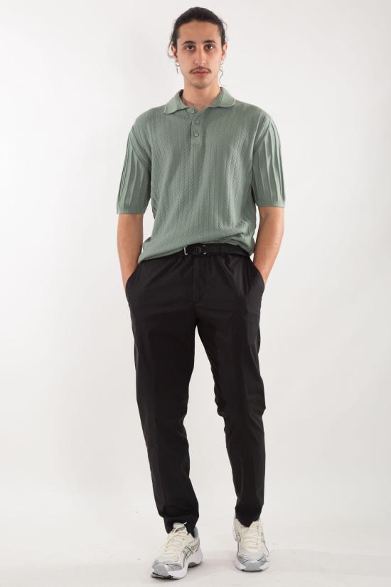 25SS 다니엘피에솔리 폴로 티셔츠 DF0365 44 Green - DANIELE FIESOLI