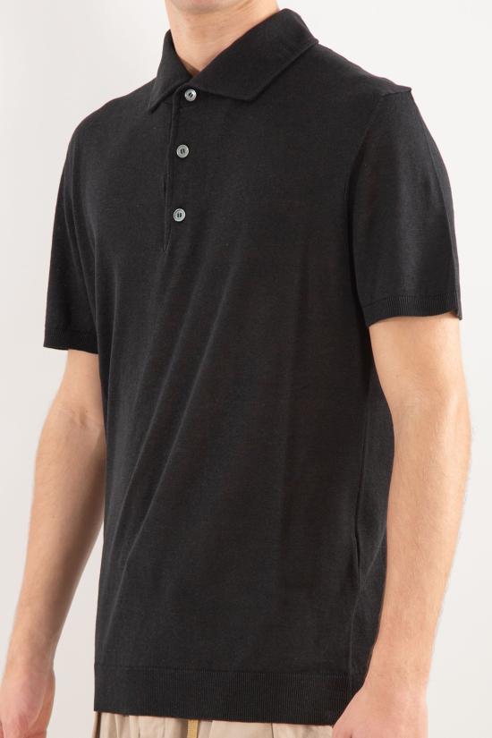 25SS 다니엘피에솔리 반팔 티셔츠 SE1112 13 Black - DANIELE FIESOLI
