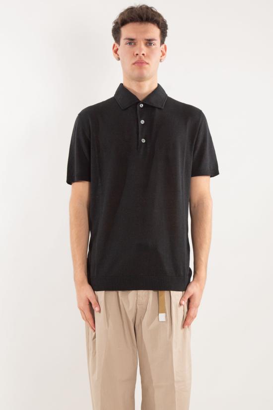 25SS 다니엘피에솔리 반팔 티셔츠 SE1112 13 Black