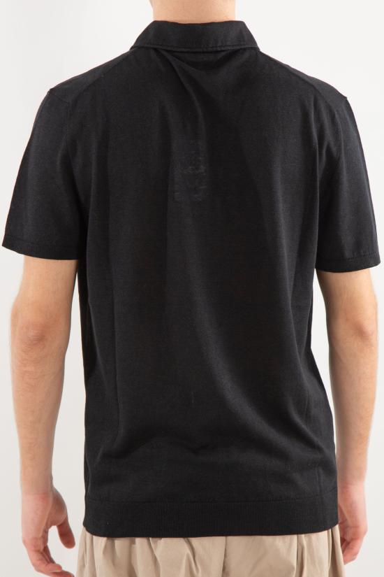 25SS 다니엘피에솔리 반팔 티셔츠 SE1112 13 Black - DANIELE FIESOLI