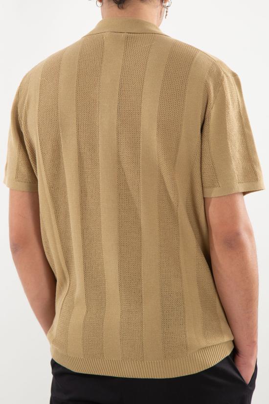 25SS 다니엘피에솔리 반팔 셔츠 DF0396 37 Brown - DANIELE FIESOLI