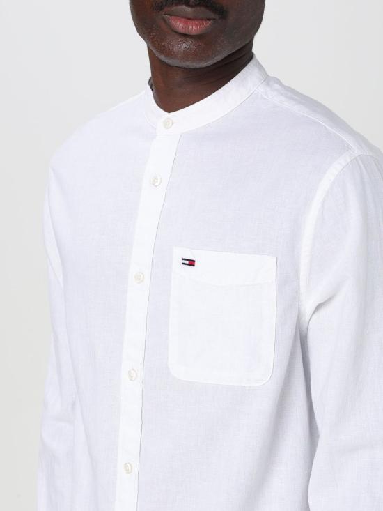 25SS 토미진 긴팔 셔츠 DM0DM20876 YBL White - TOMMY JEANS