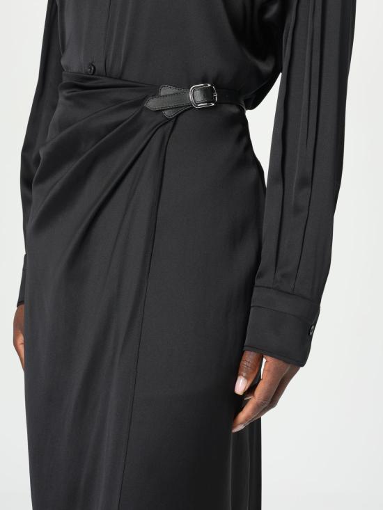 25FW 톰포드 롱 스커트 GC5799FAX1512 LB999 Black - TOMFORD