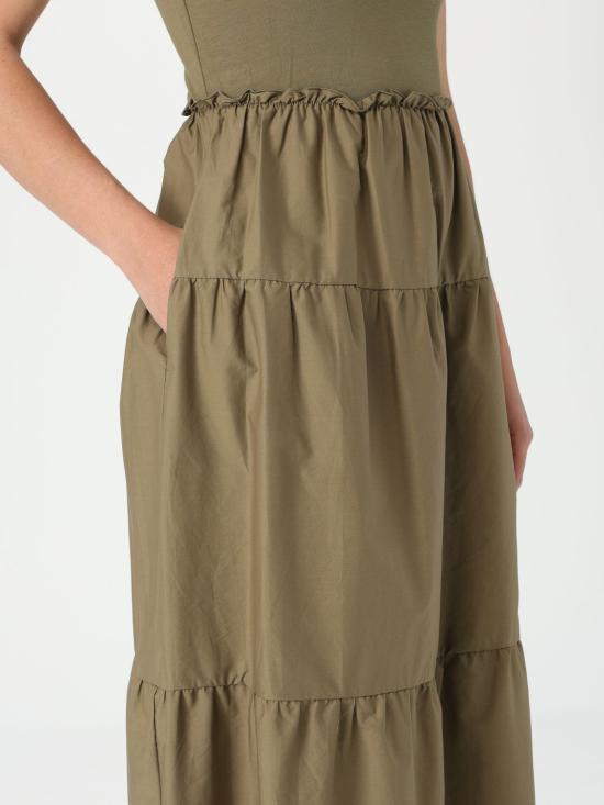 25SS 리우조 롱 원피스 WA5166T4853 X0680 Green - LIU JO