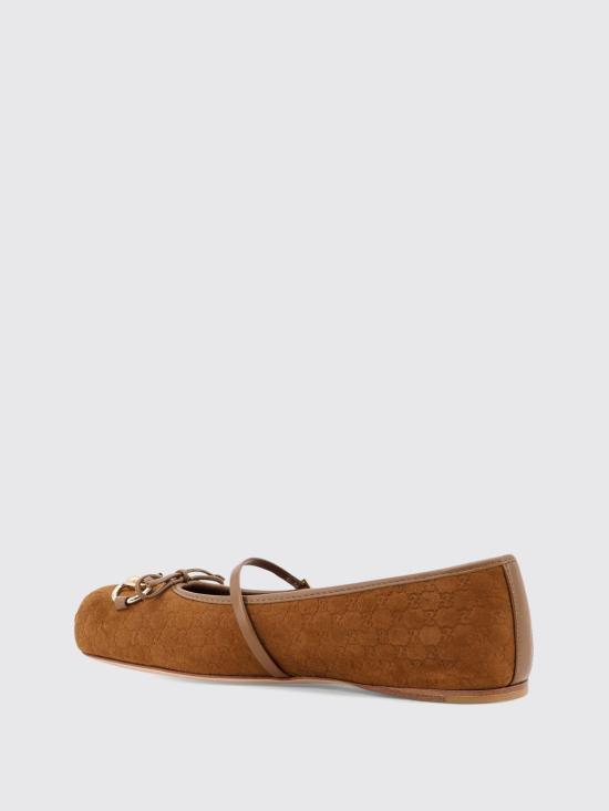 25SS 구찌 플랫 슈즈 814413AAEEN 2808 Brown - GUCCI