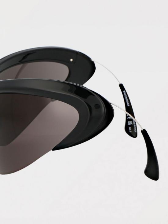 25SS 발렌시아가 선글라스 BB0232S 001 Black - BALENCIAGA