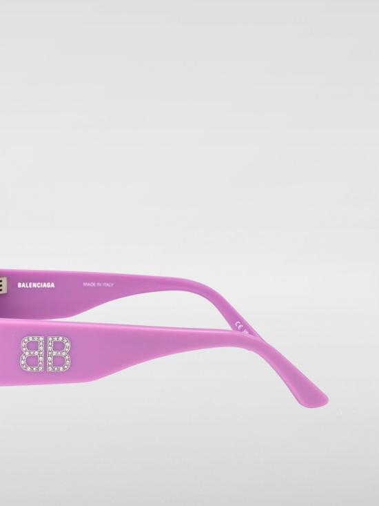 25FW 발렌시아가 선글라스 BB0396SK 004 Violet - BALENCIAGA