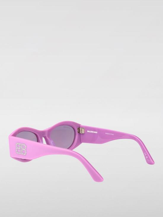 25FW 발렌시아가 선글라스 BB0396SK 004 Violet - BALENCIAGA