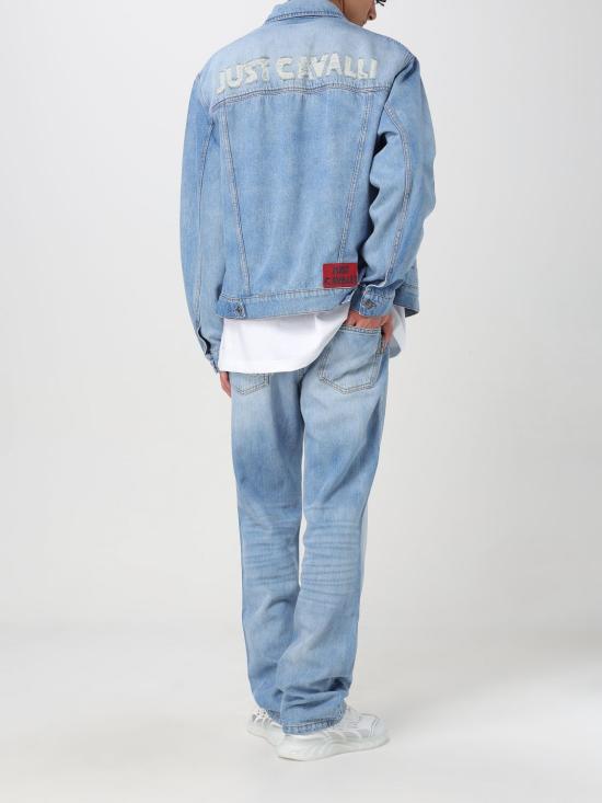 25SS 저스트까발리 데님 자켓 78OAS45RCDWC2 904 Blue - JUST CAVALLI