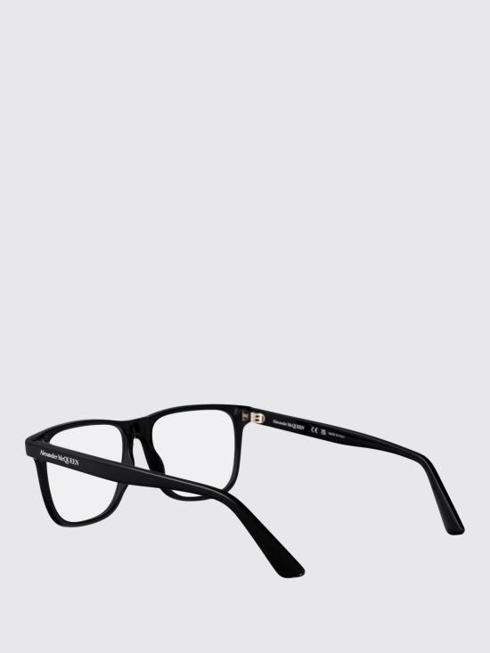 25FW 알렉산더 맥퀸 안경 AM0463O 001 Black - ALEXANDER MCQUEEN