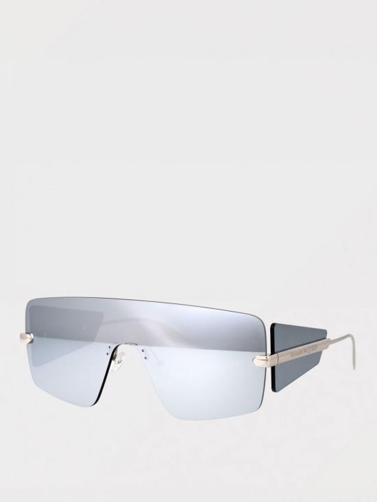 25FW 알렉산더 맥퀸 선글라스 AM0460S 002 Silver - ALEXANDER MCQUEEN