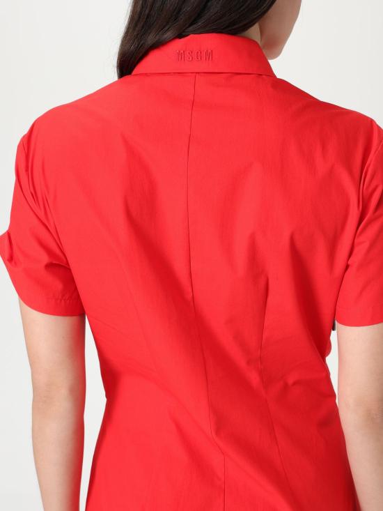 25SS 엠에스지엠 롱 원피스 3842MDA30X257315 18 Red - MSGM