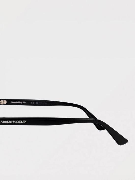 25FW 알렉산더 맥퀸 안경 AM0461O 001 Black - ALEXANDER MCQUEEN