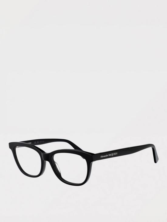 25FW 알렉산더 맥퀸 안경 AM0461O 001 Black - ALEXANDER MCQUEEN