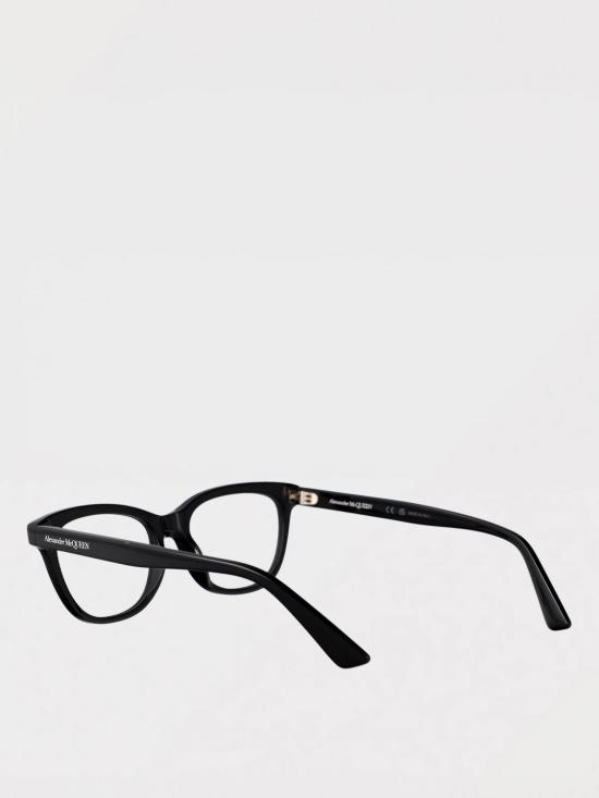 25FW 알렉산더 맥퀸 안경 AM0461O 001 Black - ALEXANDER MCQUEEN