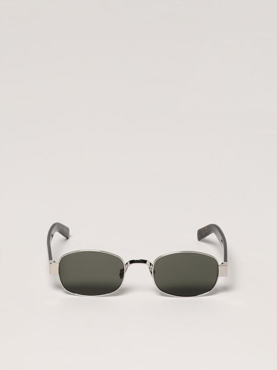25SS 생로랑 선글라스 SL706 002 Silver - SAINT LAURENT