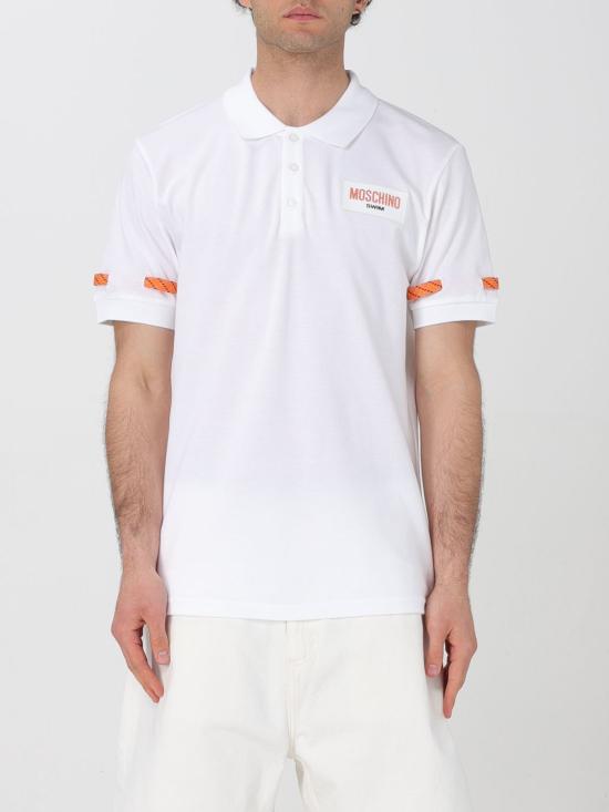 25SS 모스키노 폴로 티셔츠 16019302 0001 White