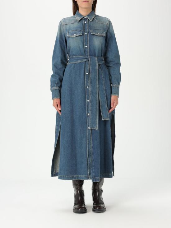 25SS 골든구스 롱 원피스 GWP00714P00062450100 Blue