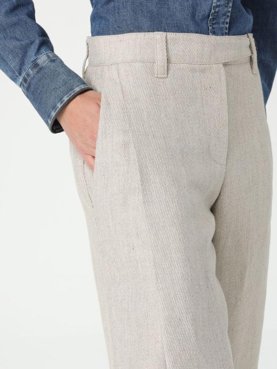 25SS 브루넬로 쿠치넬리 팬츠 MH549P8867 C002 Beige - BRUNELLO CUCINELLI