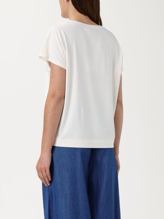 25FW 리우조 반팔 티셔츠 TA5268JS005 M9298 Cream - LIU JO