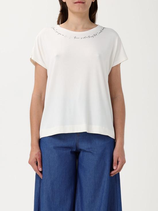 25FW 리우조 반팔 티셔츠 TA5268JS005 M9298 Cream