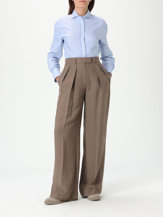 25SS 브루넬로 쿠치넬리 팬츠 MH126P8512 C2925 Brown - BRUNELLO CUCINELLI