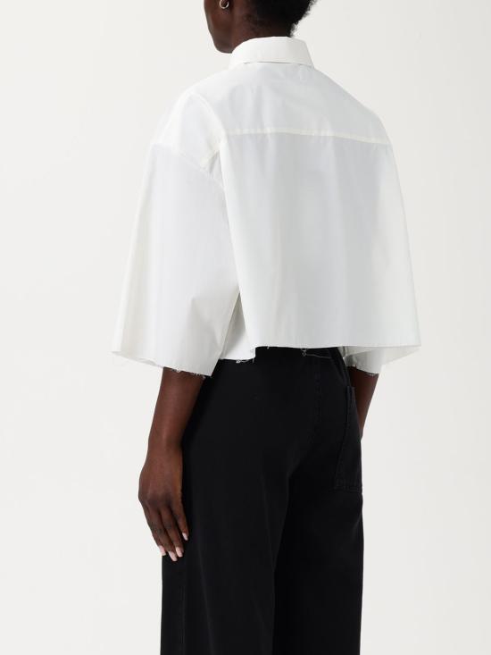 25SS MM6 메종마르지엘라 반팔 티셔츠 S62DR0007M35256 101 White - MM6 MAISON MARGIELA