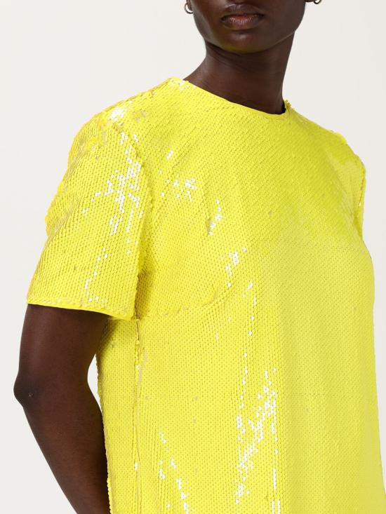 25SS 엠에스지엠 롱 원피스 3842MDA22257309 06 Yellow - MSGM